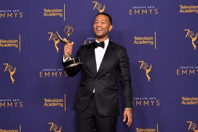John Legend at the Creative Emmys on September 9, 2018